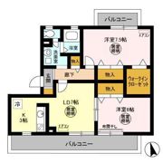 トリニシティ 参番館の間取り画像
