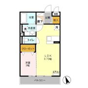 エスポワールの間取り画像