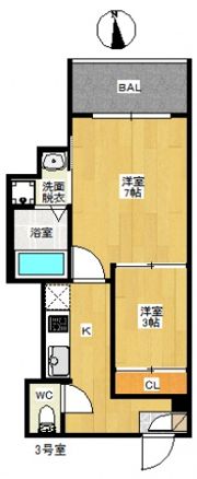 Regalest Lotus Ⅲの間取り画像