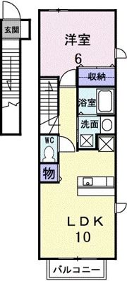 メゾン・ドゥ・シャルマン弐番館の間取り画像