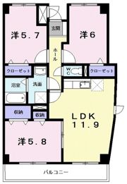 リヴェール須舞の間取り画像
