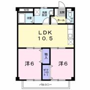 パルネット細川の間取り画像
