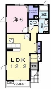 プラシード・エテルノBの間取り画像