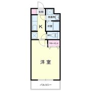カウベルⅢの間取り画像