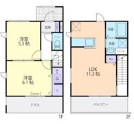 ファミーユⅡの間取り画像