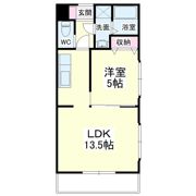 マンション花水木の間取り画像