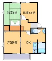 ヴィラパストラル Bの間取り画像