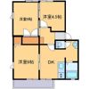 ヴィラパストラル Bの間取り画像