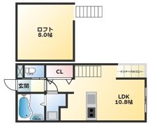 GRAND JETE Bの間取り画像