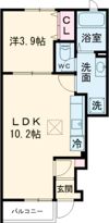 カプラン飾磨Ⅱの間取り画像