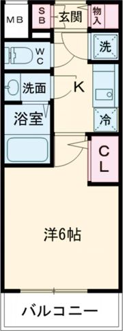 レジュールアッシュ神戸ハーバーランドの間取り画像