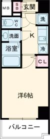 レジュールアッシュ神戸ハーバーランドの間取り画像