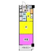 ユニティ美野島の間取り画像