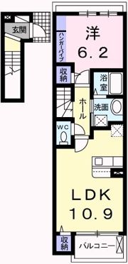 ドマーニ・MⅠの間取り画像