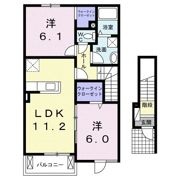 サンリットヒル Ⅲの間取り画像