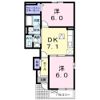 シャイン ウェーブ Aの間取り画像