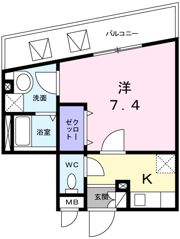 サクセス武庫川の間取り画像