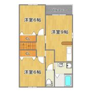 松山弐番館の間取り画像