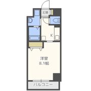 インベスト北梅田の間取り画像