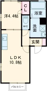 メルメゾンの間取り画像