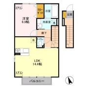 Pia Y's（ピア ワイズ）の間取り画像