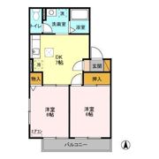 パレ・アージュの間取り画像