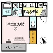 アネックスわたむきの間取り画像