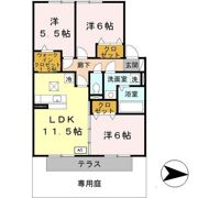 リヴェール コートの間取り画像