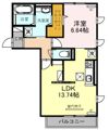 Cuore 都跡の間取り画像