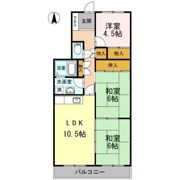 フレンドリー雅の間取り画像
