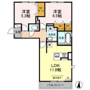 セキュレア須屋 G棟の間取り画像