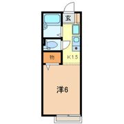 メゾンコマスヤの間取り画像