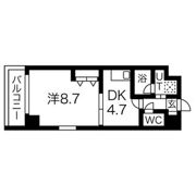 エス・キュート京都下鴨東の間取り画像