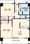 ハピネス天塚の間取り画像