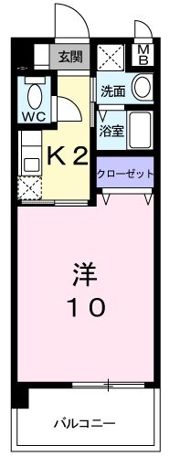 カレント．タウニーの間取り画像