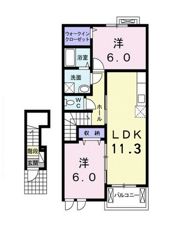 カイラスT＆S Dの間取り画像