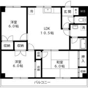 スカイパレス西平山の間取り画像