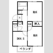 フローレス篠木の間取り画像