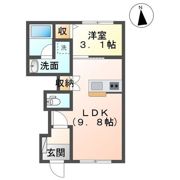 ディベロップ富田の間取り画像