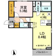 Dーroom成田町の間取り画像
