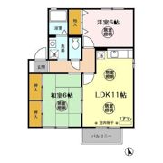 ユリウス ABの間取り画像