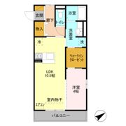 ハイグレードみずほ野の間取り画像