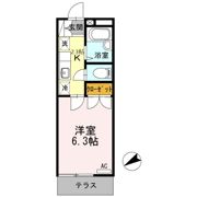 第Ⅱメゾン谷端の間取り画像