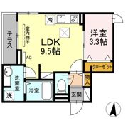 フルーヴの間取り画像
