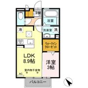 クールハイツⅡの間取り画像