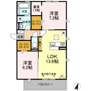 リヴェールの間取り画像