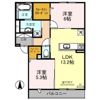エスタール長岡京の間取り画像
