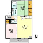 メイプルハイツの間取り画像