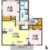 エクセル東合川Ⅲの間取り画像