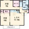 ルミエール大塔 A棟の間取り画像